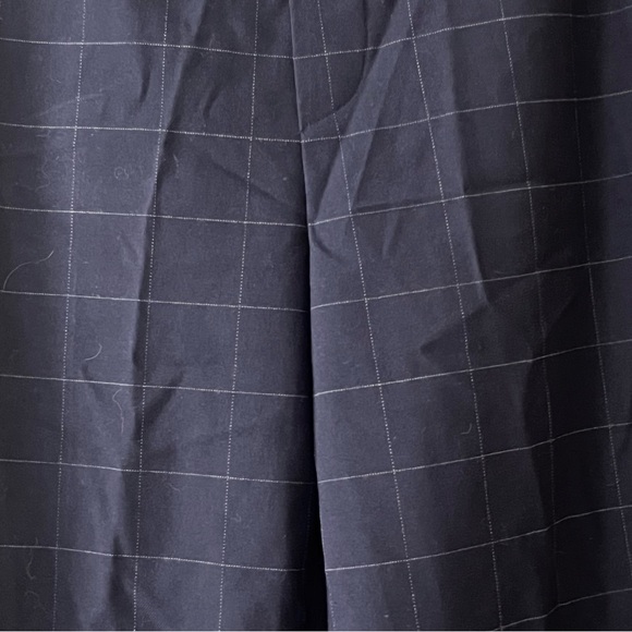 🆕 uniqlo • navy pullon pants with white checkers - Picture 6 of 13